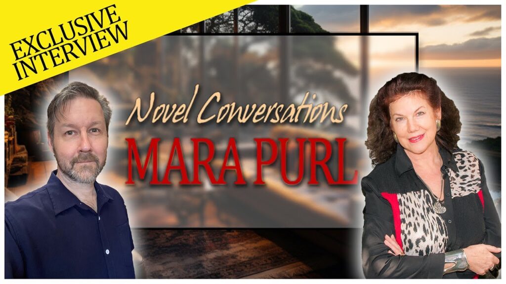 Interview: Novel Conversations - Holiday Fireside Chat with Mara Purl & David Acuff novelconvo maradavid 12.01.2023