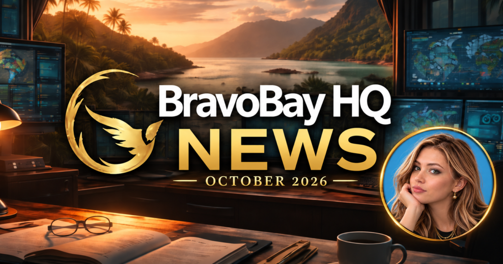 October Newsletter #1 bravobayhq news october 2026 hero